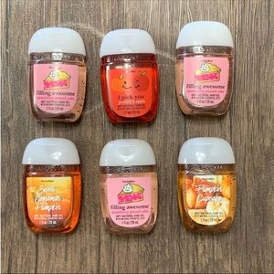 ✨ NWT Six Bath & Body Works Pocket Hand Sanitizers ✨